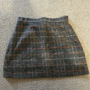 Plaid skirt